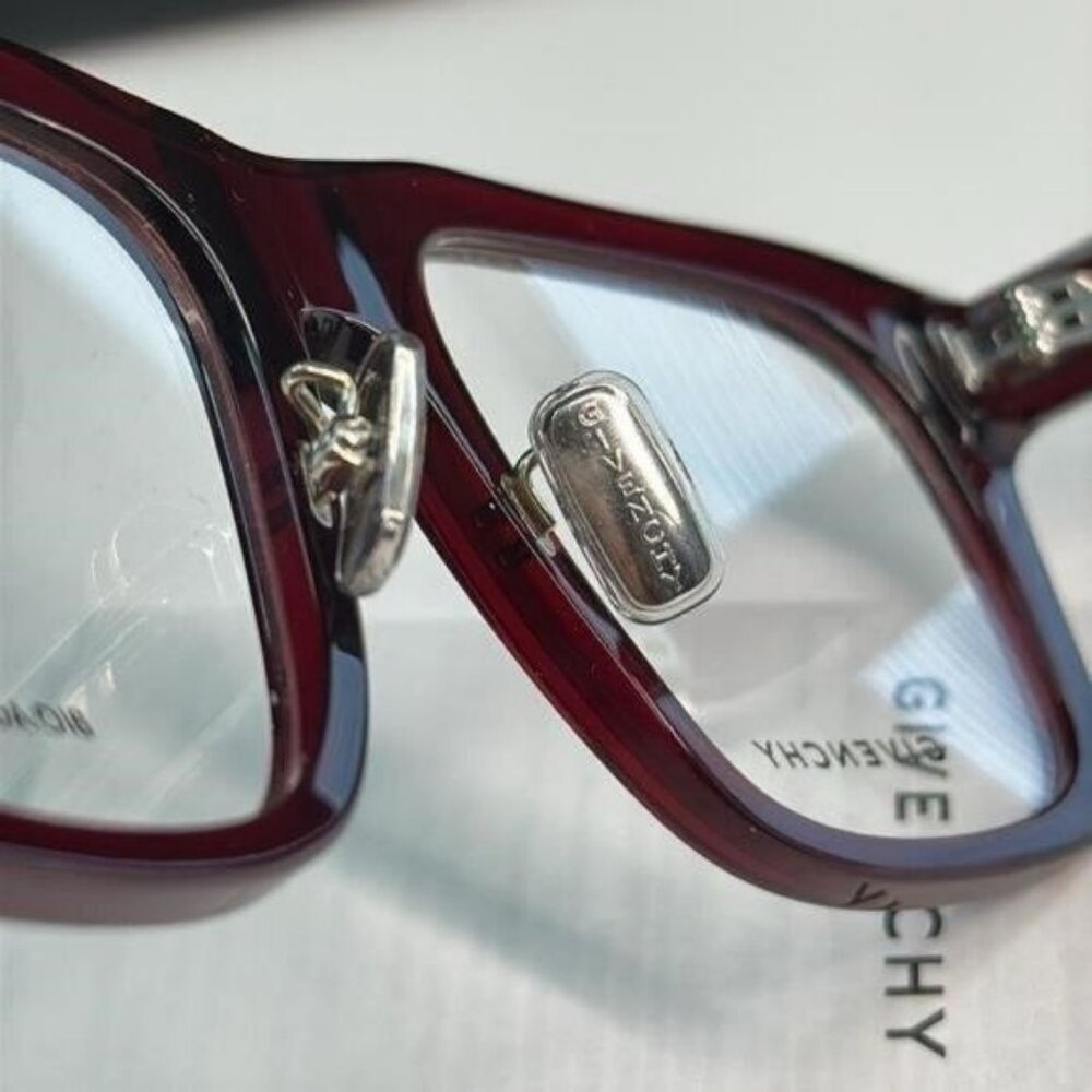 Givenchy GV50053F Shiny Bordeaux Designer Glasses for Men - Bold Style - Picture 12 of 12
